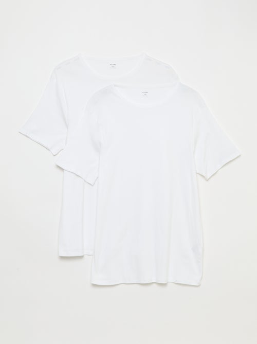Pack de t-shirts em malha jersey - 2 peças - Kiabi