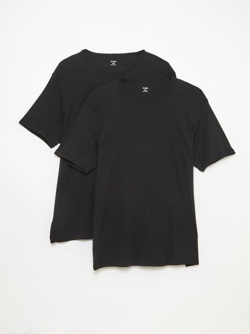 Pack de t-shirts em malha jersey - 2 peças - Kiabi