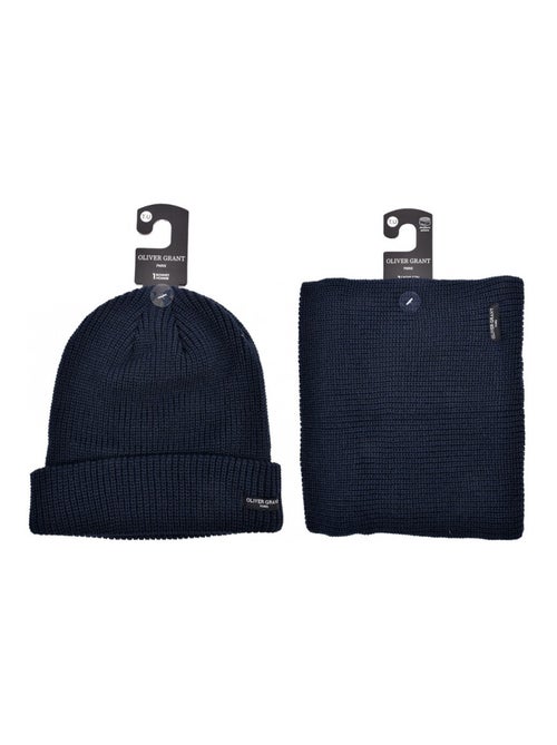 Pack Gorro Cachecol Homem OLIVER GRANT - Pack de 4512 - Kiabi Pack Gorro Cachecol Homem OLIVER GRANT - Pack de 4512 - Kiabi