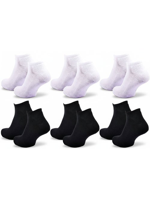 Pack Meias Curtas Mulher Sneaker SERGIO TACCHINI - 6 Pares - Kiabi Pack Meias Curtas Mulher Sneaker SERGIO TACCHINI - 6 Pares - Kiabi
