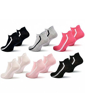 Pack Meias Curtas Mulher Sneaker SERGIO TACCHINI - 6 Pares