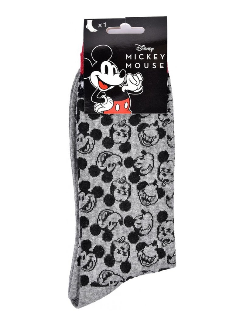 Pack Meias Homem DISNEY MICKEY MOUSE Cinza-vermelho preto - Kiabi