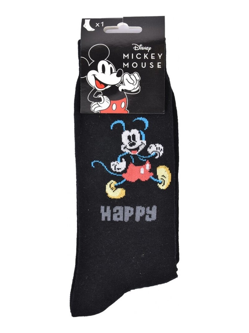 Pack Meias Homem DISNEY MICKEY MOUSE Preto Branco Cinza Vermelho - Kiabi