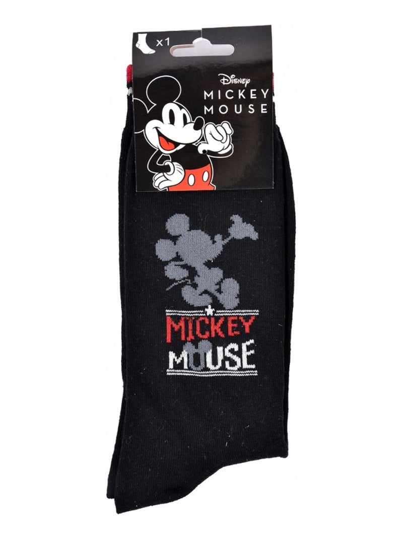Pack Meias Homem DISNEY MICKEY MOUSE Preto Cinza Branco Vermelho - Kiabi