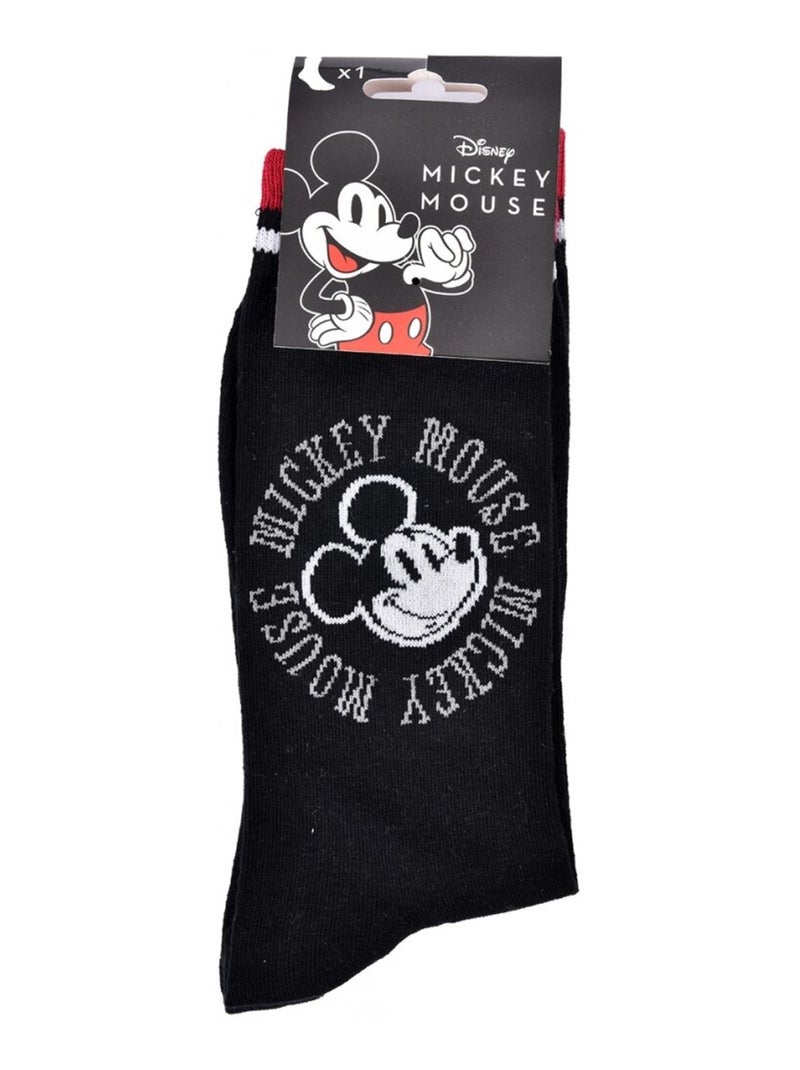 Pack Meias Homem DISNEY MICKEY MOUSE Preto Preto - Kiabi
