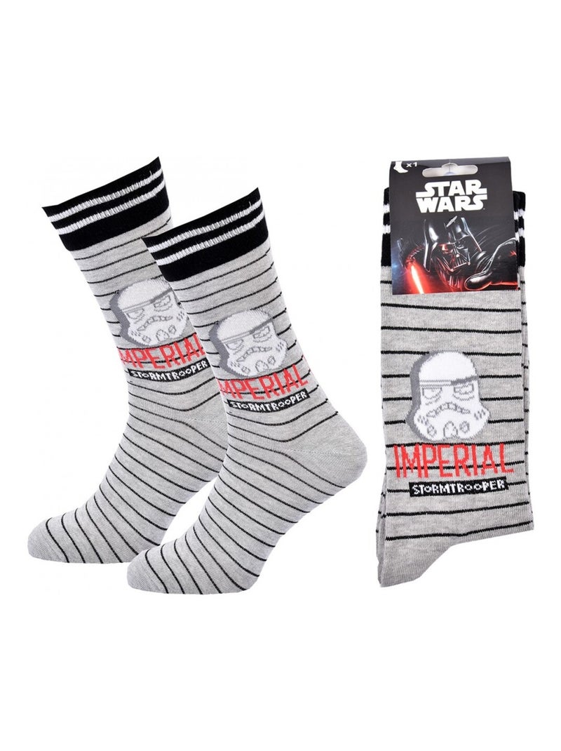 Pack Meias Homem DISNEY STAR WARS Cinza - Kiabi