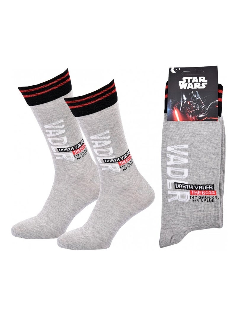 Pack Meias Homem DISNEY STAR WARS Cinza-vermelho preto - Kiabi