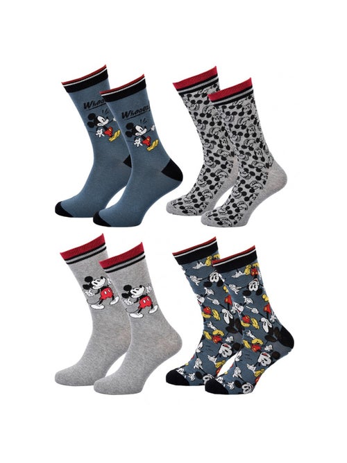Pack Meias Homem LICENCE - Pack de 4 - Kiabi Pack Meias Homem LICENCE - Pack de 4 - Kiabi