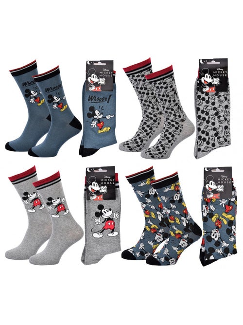 Pack Meias Homem LICENCE - Pack de 4 - Kiabi Pack Meias Homem LICENCE - Pack de 4 - Kiabi