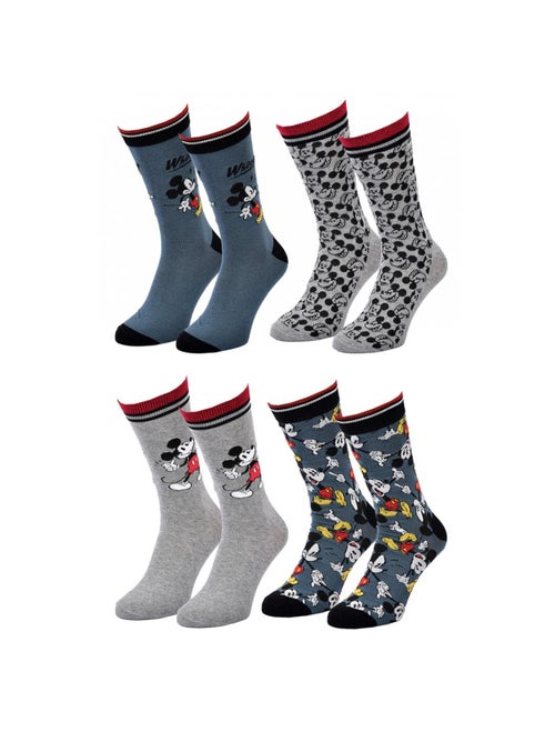 Pack Meias Homem LICENCE - Pack de 4 - Kiabi Pack Meias Homem LICENCE - Pack de 4 - Kiabi