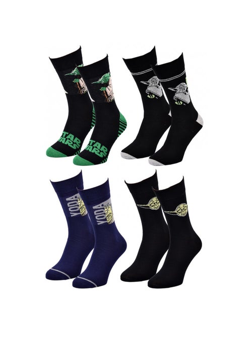 Pack Meias Homem LICENCE - Pack de 4 - Kiabi Pack Meias Homem LICENCE - Pack de 4 - Kiabi