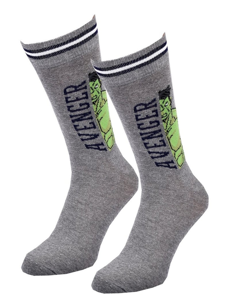 Pack Meias Homem MARVEL AVENGERS Cinza-verde - Kiabi