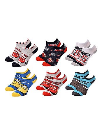 Pack Meias Rapaz DISNEY CARS 6 Pares
