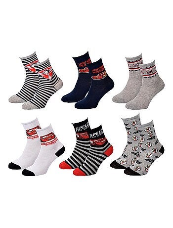 Pack Meias Rapaz DISNEY CARS 6 Pares