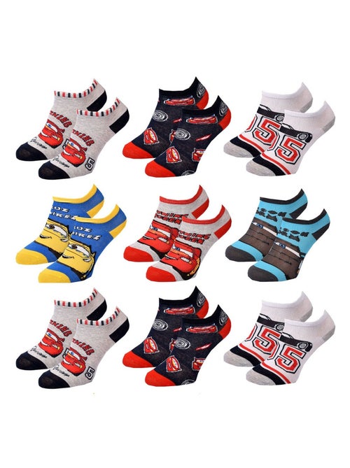 Pack Meias Rapaz DISNEY CARS 9 Pares - Kiabi Pack Meias Rapaz DISNEY CARS 9 Pares - Kiabi