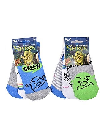 Pack Meias Rapaz SHREK - Pack de 6