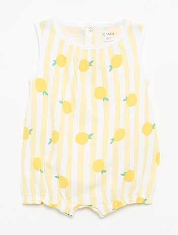Packs de 2 babygrows sem mangas