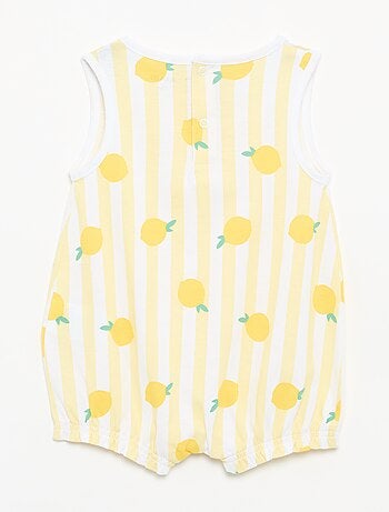 Packs de 2 babygrows sem mangas
