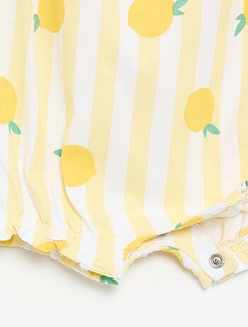 Packs de 2 babygrows sem mangas