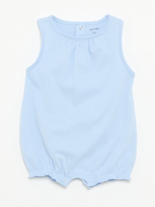 Packs de 2 babygrows sem mangas - Kiabi