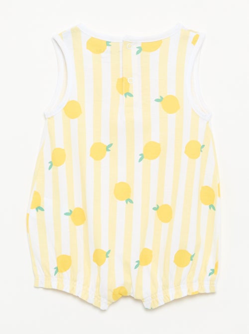 Packs de 2 babygrows sem mangas - Kiabi