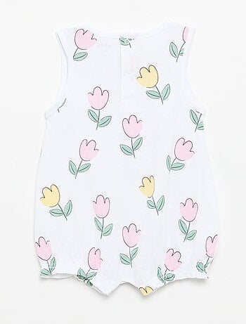 Packs de 2 babygrows sem mangas