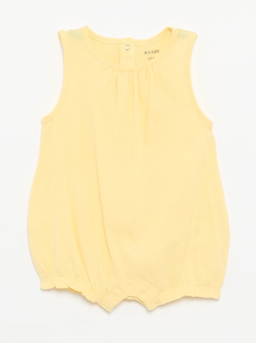 Packs de 2 babygrows sem mangas - Kiabi