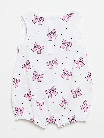 Packs de 2 babygrows sem mangas