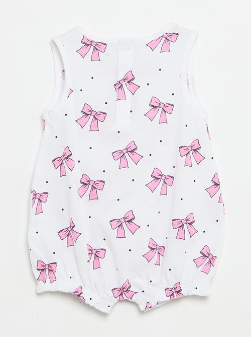 Packs de 2 babygrows sem mangas - Kiabi