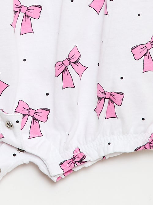 Packs de 2 babygrows sem mangas - Kiabi