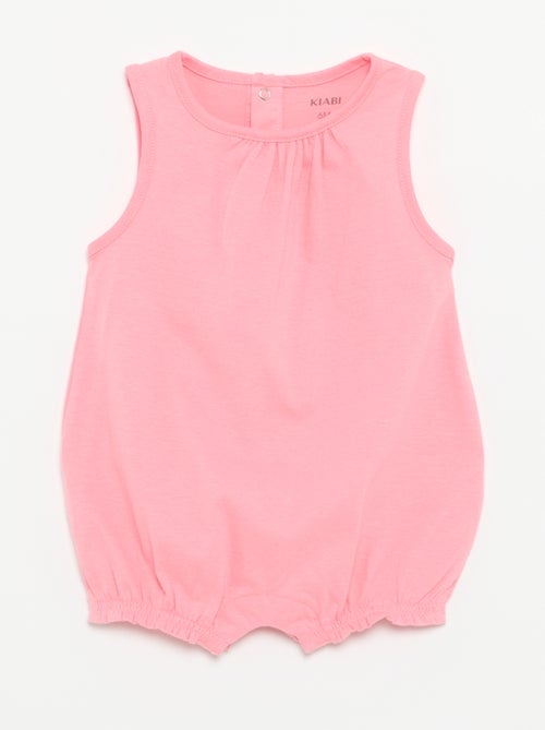 Packs de 2 babygrows sem mangas - Kiabi