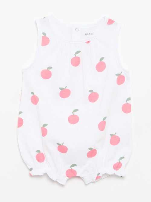Packs de 2 babygrows sem mangas - Kiabi