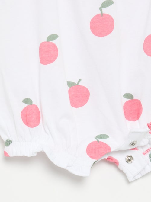 Packs de 2 babygrows sem mangas - Kiabi