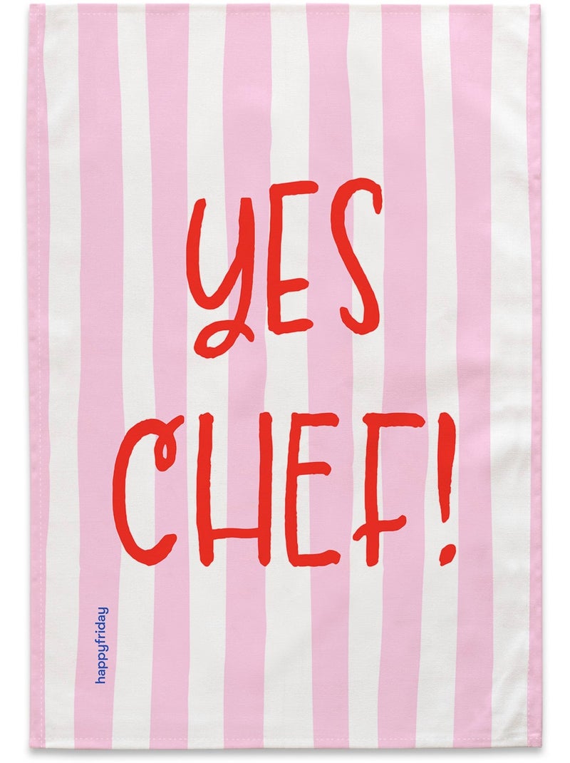 Pano de cozinha 2 un. Chef "happyfriday" Multicolorido - Kiabi