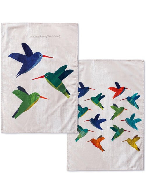 Pano de cozinha 2 un. Colibri "Happyfriday" - Kiabi Pano de cozinha 2 un. Colibri "Happyfriday" - Kiabi