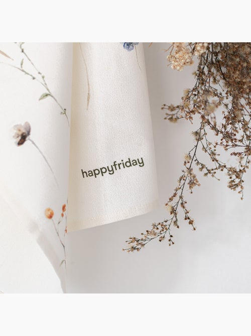 Pano de cozinha 2 un. Ikebana "Happyfriday" - Kiabi