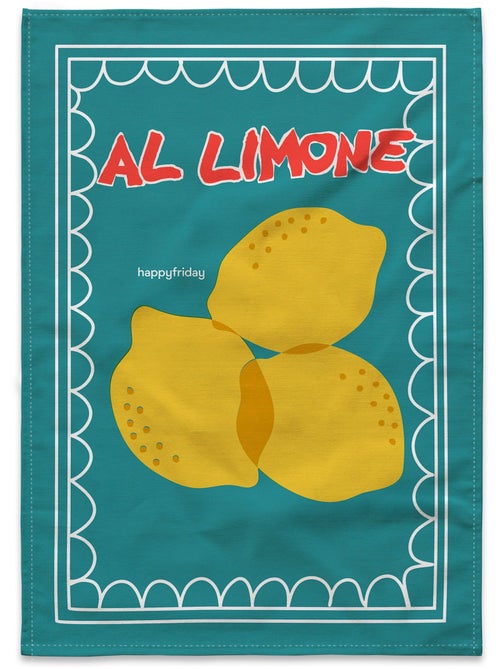 Pano de cozinha 2 un. Lemon fish "happyfriday" - Kiabi Pano de cozinha 2 un. Lemon fish "happyfriday" - Kiabi
