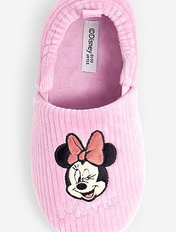 Pantufa canelada \'Minnie\' Disney!
