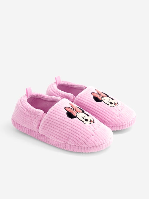 Pantufa canelada \'Minnie\' Disney! - Kiabi Pantufa canelada \'Minnie\' Disney! - Kiabi