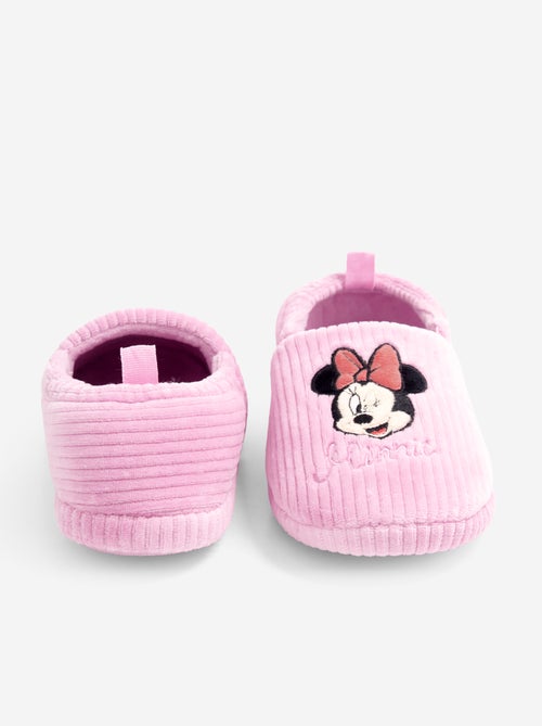 Pantufa canelada \'Minnie\' Disney! - Kiabi Pantufa canelada \'Minnie\' Disney! - Kiabi