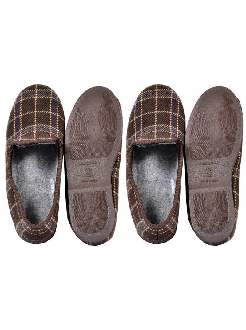 Pantufa charentaise homem premium pack de 2 Multicolorido - Kiabi