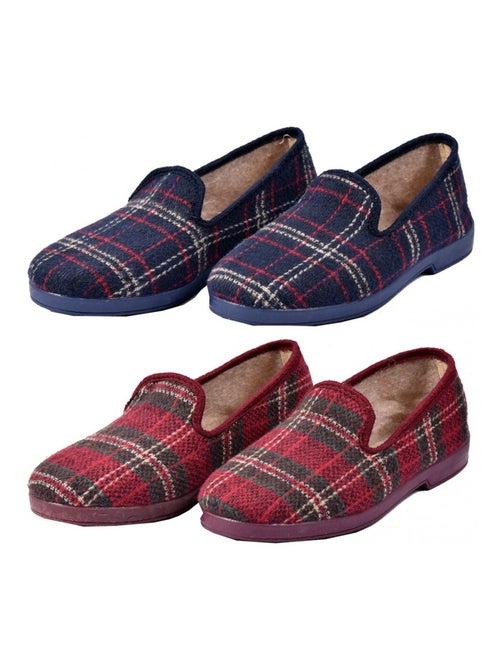 Pantufa charentaise mulher premium pack de 2 - Kiabi Pantufa charentaise mulher premium pack de 2 - Kiabi
