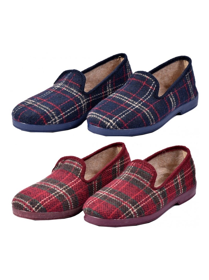 Pantufa charentaise mulher premium pack de 2 Multicolorido - Kiabi