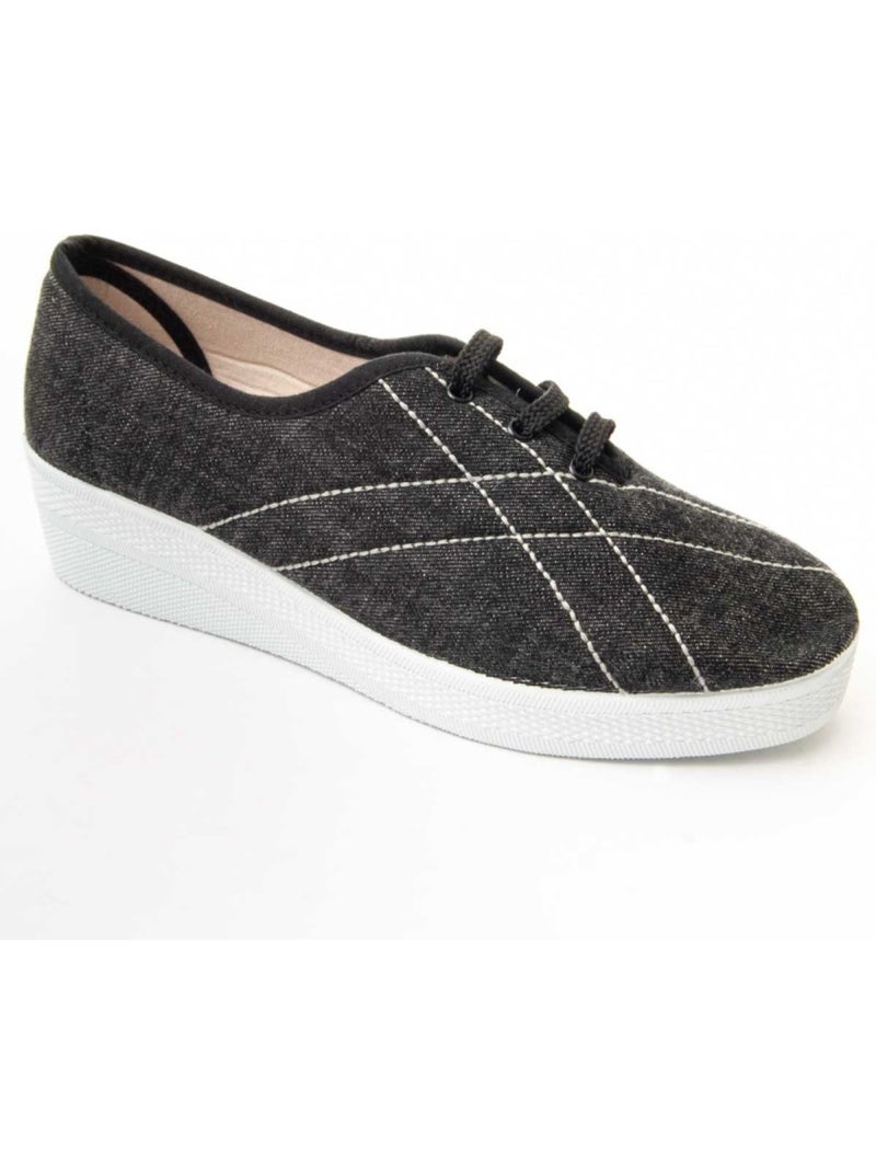 Pantufa fechada tecido northome Preto - Kiabi