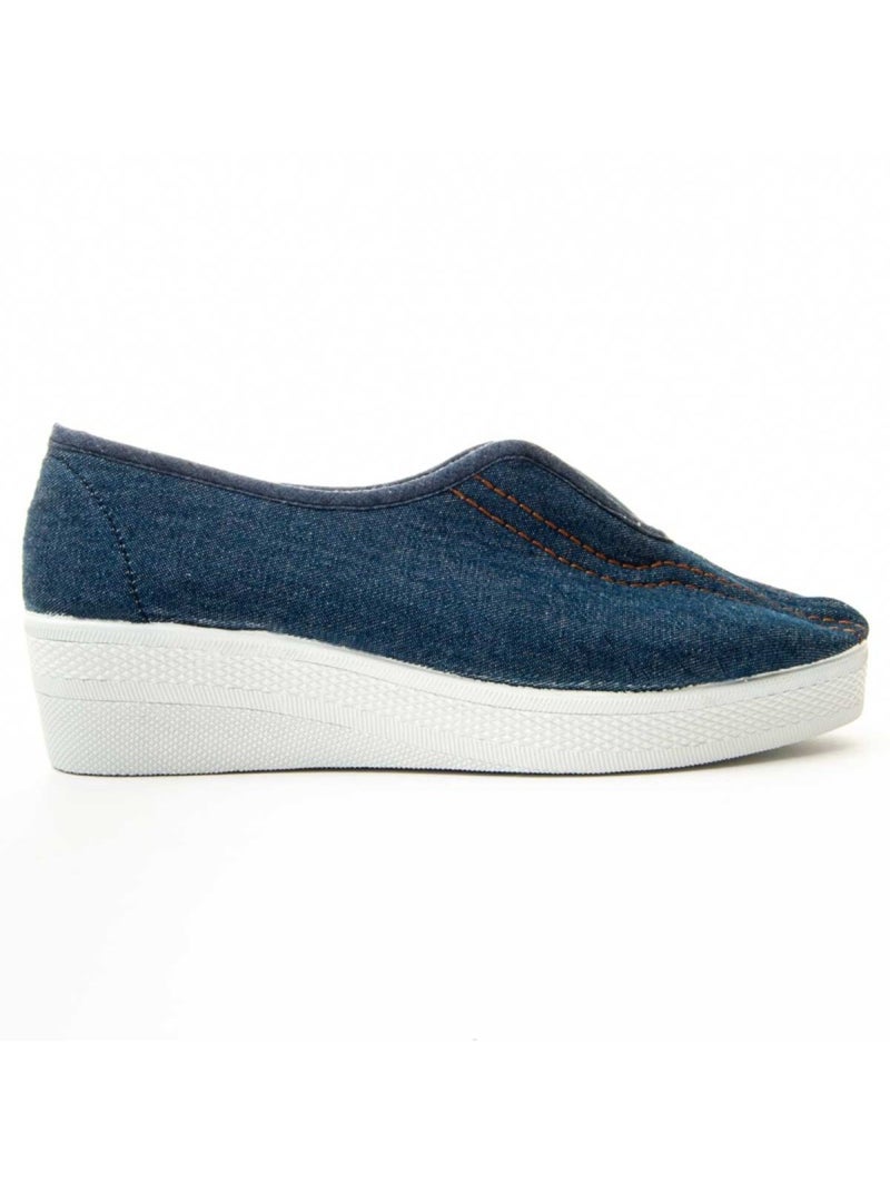 Pantufa fechada têxtil northome Azul - Kiabi