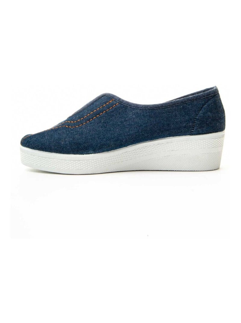 Pantufa fechada têxtil northome Azul - Kiabi