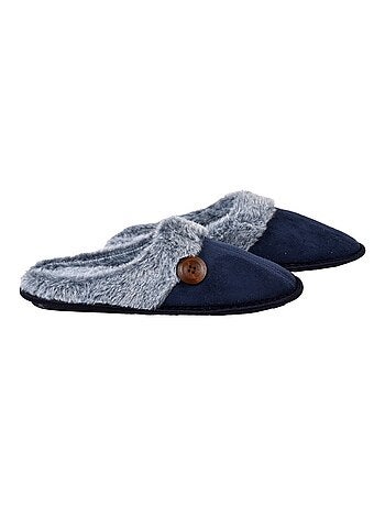 Pantufa homem camurça suedine