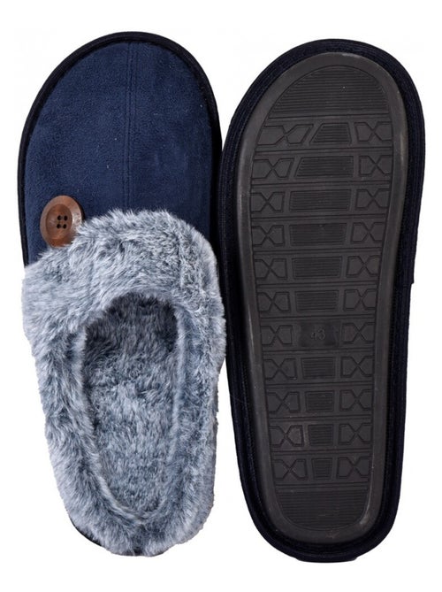 Pantufa homem camurça suedine - Kiabi Pantufa homem camurça suedine - Kiabi