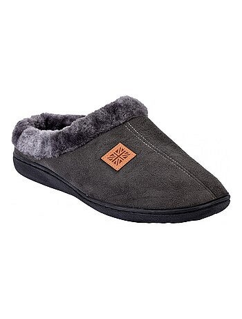 Pantufa homem camurça suedine