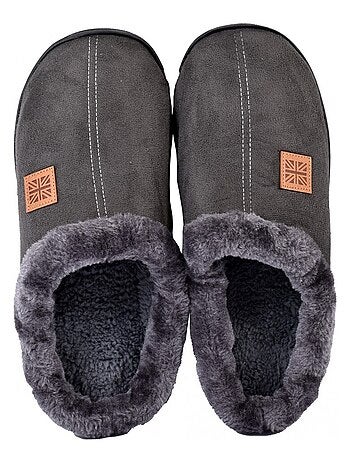 Pantufa homem camurça suedine
